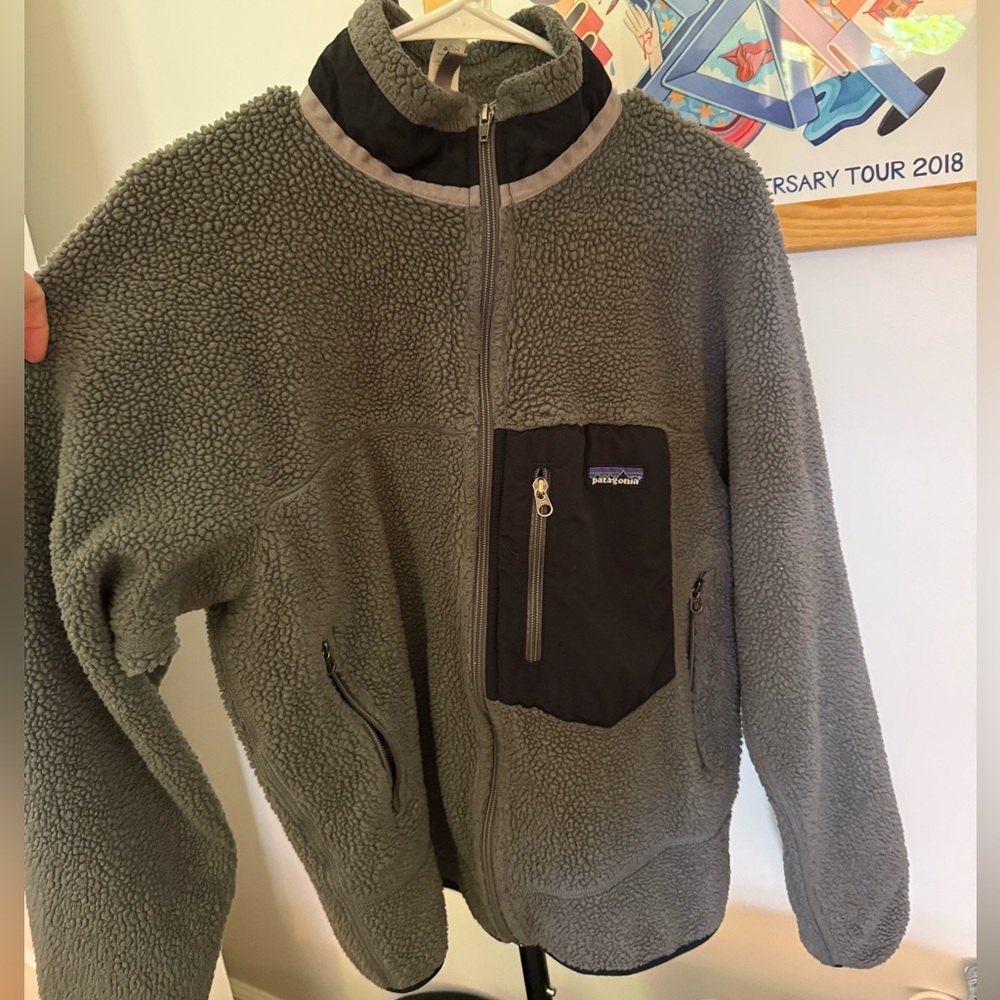 Patagonia Retro X Jacket - Gray/black, Men’s Medium